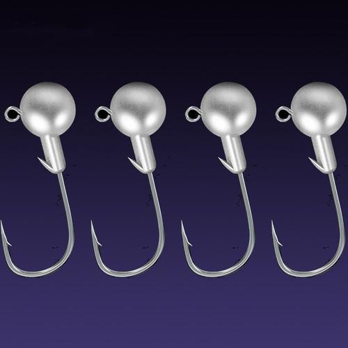 3.5 G 10pcs - Argent - 5/10pcs Crochet De Pêche Manivelle Jig Plomb... on Productcaster.