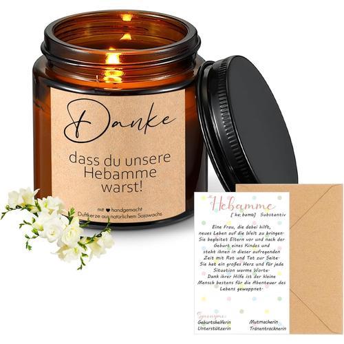 3 Pièces Set De Cadeau Remerciement Pour -Femme Bougie Parfumée En ... on Productcaster.