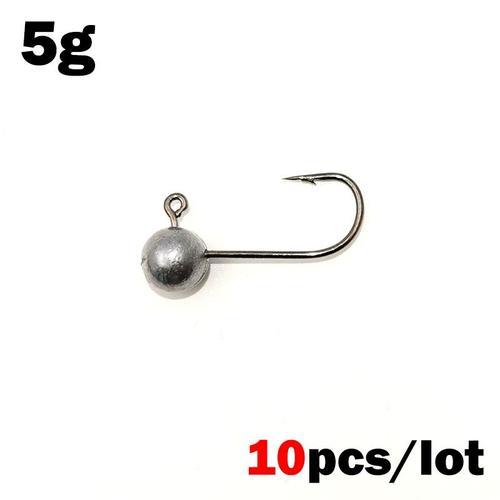 Taille 4 - 5g - Hameçon De Pêche À Tête Plombée, Hameçon À Tête Plo... on Productcaster.