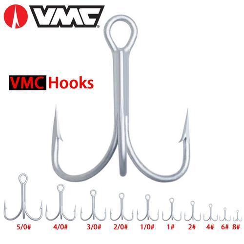 Taille 4-0 - 50pcs - Hameçon De Pêche Vmc Triple, Appât Artificiel ... on Productcaster.