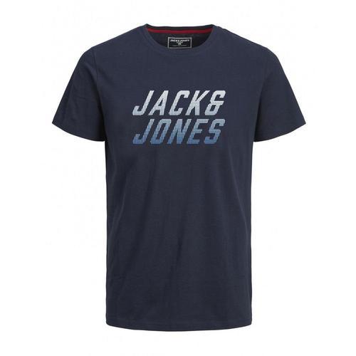 T-Shirt Marine Garçon Jack & Jones Cohaak on Productcaster.