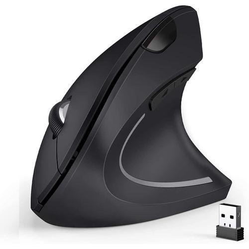 Souris Ergonomique,2.4G Verticale Souris Optique sans Fil avec 6 Bo... on Productcaster.