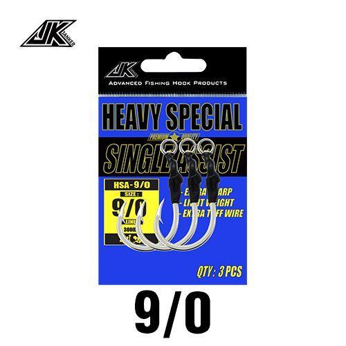 5 Packs - Hsa-9-0 - Jk Hsa Hameçon De Pêche Rapide En Acier À Haute... on Productcaster.
