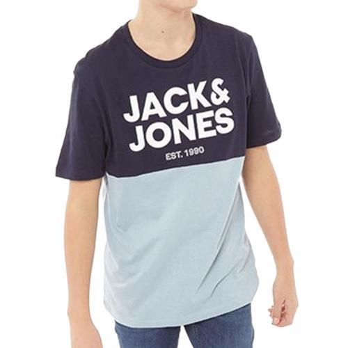 T-Shirt Marine/Bleu Garçon Jack & Jones Miller on Productcaster.