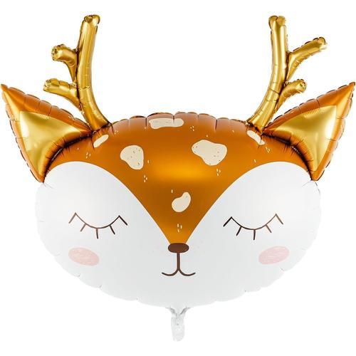 Party Deco Ballon En Mylar En Forme De Tête De Cerf Cerf Noël 78 X ... on Productcaster.