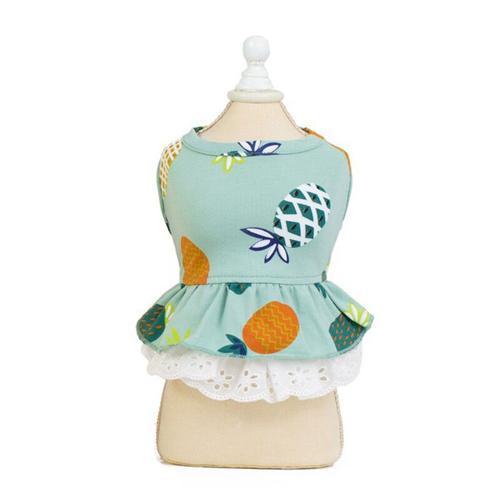 Robe D'été En Coton Pour Animaux De Compagnie,Jolie Jupe Imprimée P... on Productcaster.