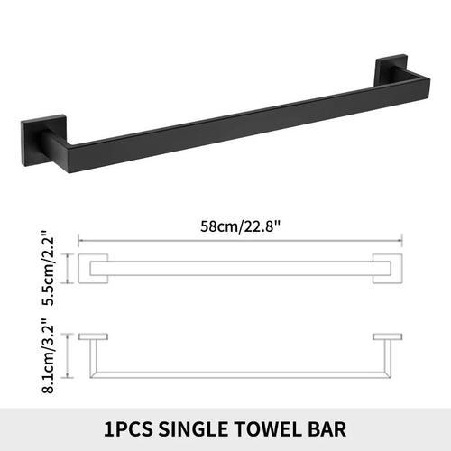 HOHardware-Porte-serviettes mural en acier inoxydable,ensemble de 2... on Productcaster.