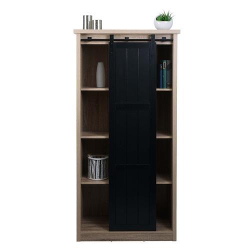 Armoire Hwc-K75, Commode Highboard, Porte Coulissante 8 Compartimen... on Productcaster.