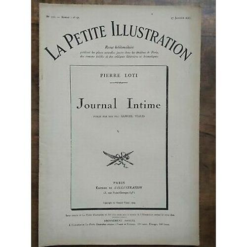 La Petite Illustration N226 Roman No92 17 Janvier 1925 on Productcaster.