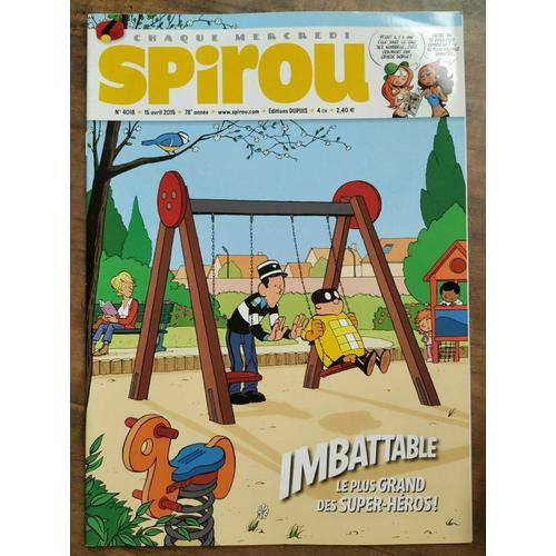 Spirou No 4018 15 Avril 2015 on Productcaster.