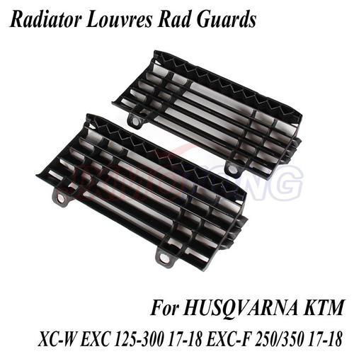 Protecteur De Coque De Radiateur En Plastique Noir, Pour Ktm Xc-W E... on Productcaster.