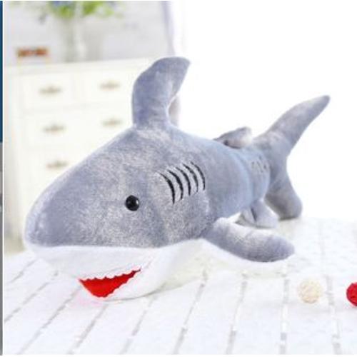 Grand Requin Géant En Peluche Pour Enfants, Jouet En Forme De Poiss... on Productcaster.