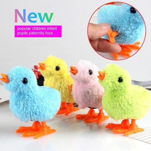 Poussin En Peluche À Remontage Mécanique Pour Chat, Jouet De Saut D... on Productcaster.