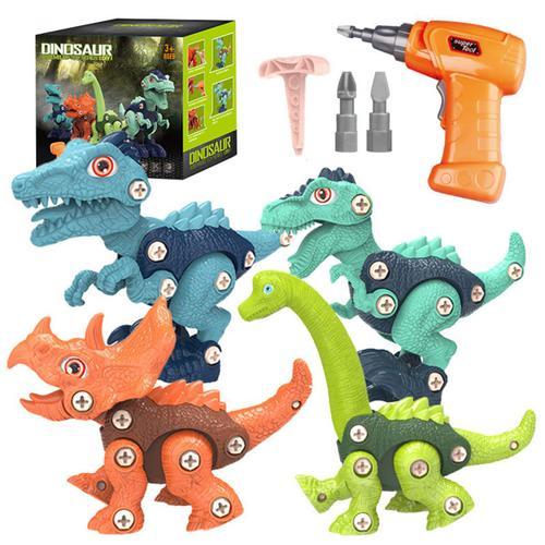 Ensemble De Jouets De Dinosaures À Assembler Soi-Même, Ensemble De ... on Productcaster.