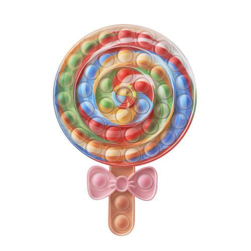 Jouets Sensoriels En Silicone Avec Impression De Sucette, Pour Auti... on Productcaster.