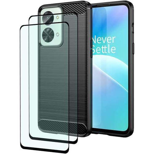 Coque Pour Oneplus Nord 2t 5g Cover Avec 2 Pièces Protection Écran ... on Productcaster.