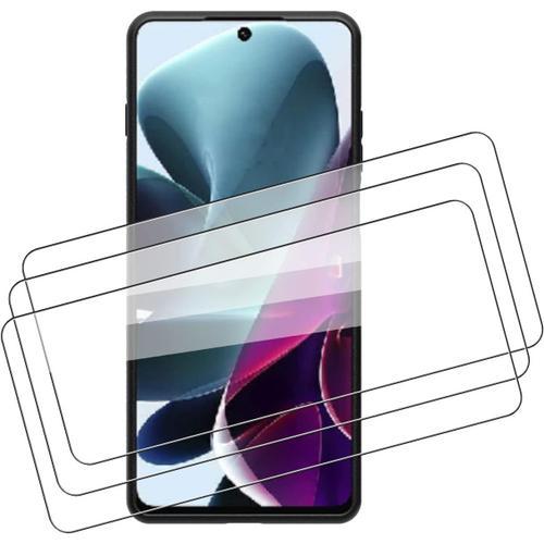 Verre Trempé Pour Motorola Moto Edge S30 6.80"" 3 Pièces Film Prote... on Productcaster.