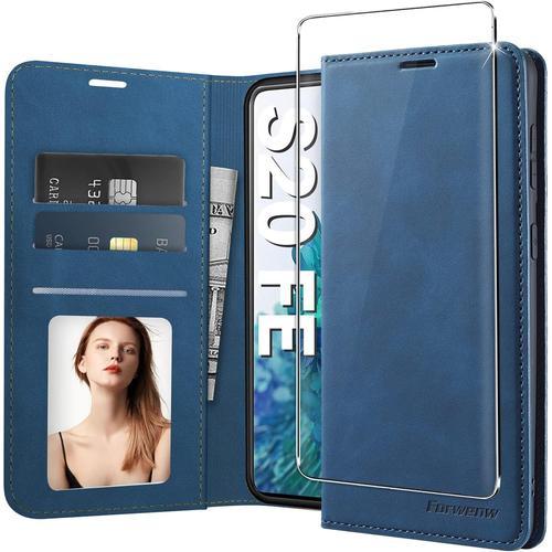 Coque Pour Samsung Galaxy S20 Fe Etui Avec Flip Portefeuille Housse... on Productcaster.