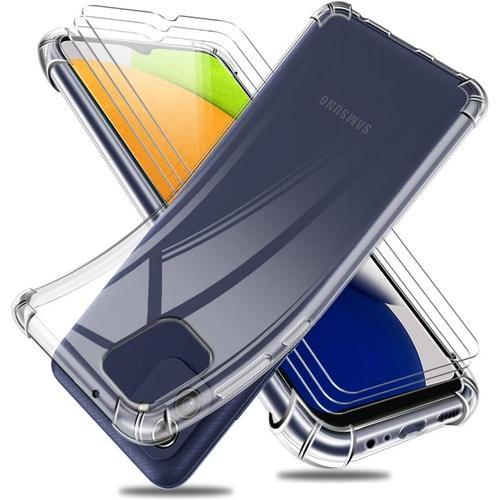 Coque Pour Samsung Galaxy A03 Pas Pour A03s , Transparent Souple Tp... on Productcaster.