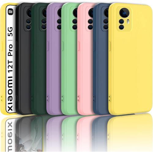 7 Pieces Case For Xiaomi 12t Pro 6,67"" , Soft Silicone Tpu Slim Ca... on Productcaster.