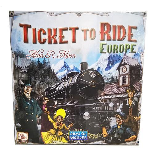 Version Anglaise Ticket To Ride Ticket Trip Version Européenne Jeu ... on Productcaster.