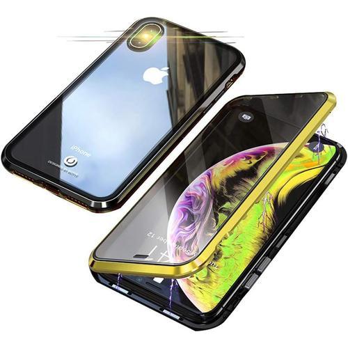 Coque Pour Iphone Xr 6,1 Pouces, Coque En Verre Trempé Transparent ... on Productcaster.