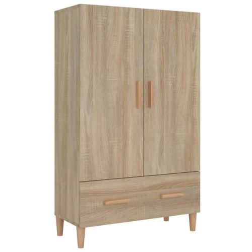 Vidaxl Buffet Chêne Sonoma 70x31x115 Cm Bois D'ingénierie on Productcaster.