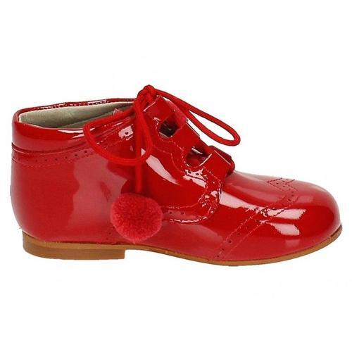 Bambinelli 4511 Charol Rojo - 24 - Cuir Verni Rouge on Productcaster.