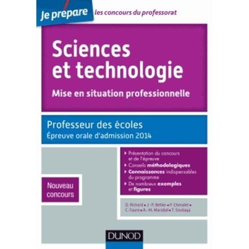 Sciences Et Technologie, Mise En Situation Professionnelle - Profes... on Productcaster.