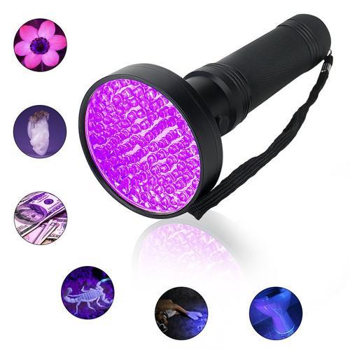 Lampe Torche Uv Haute Puissance 100 Led Uv Photo Lampe Scorpion Mas... on Productcaster.