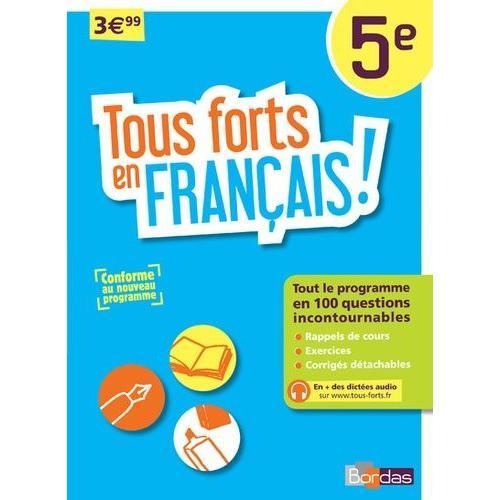 Tous Forts En Français ! 5e on Productcaster.