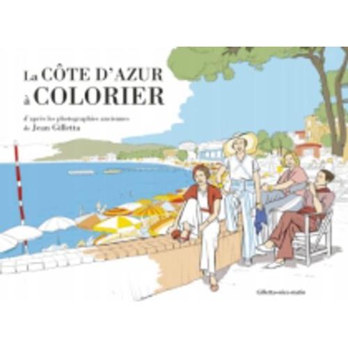 La Côte D'azur À Colorier on Productcaster.