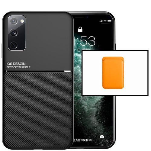 Kit Coque Magnétique Lux + Portefeuille Magnétique Orange Pour Sams... on Productcaster.