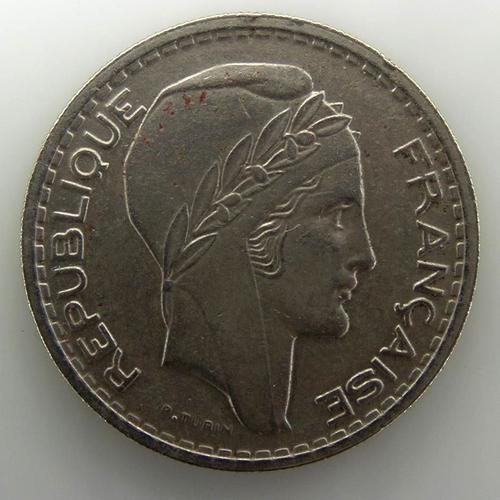 Turin 10 Francs Cuivre-Nickel Tb 1947 Atelier B France - Pièce De M... on Productcaster.