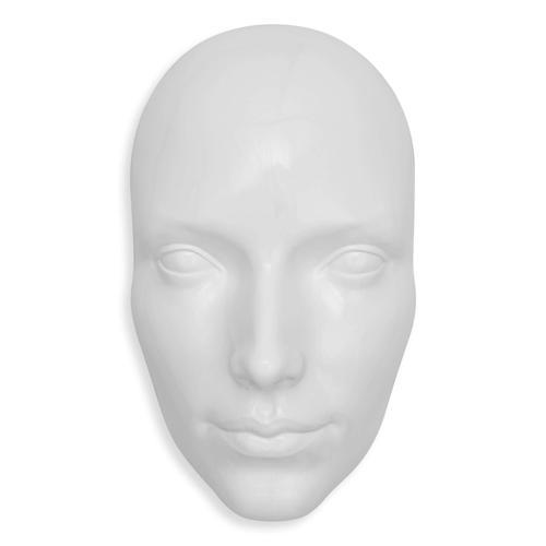 ADM - Grande sculpture en résine 'Visage femme' on Productcaster.