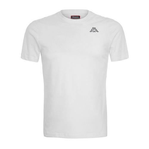 T-Shirt Blanc Homme Kappa Cafers Slim Tee on Productcaster.