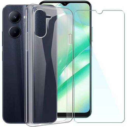 Coque Pour Realme C33 6.50 Pouce + Verre Trempé Protection Écran,Ul... on Productcaster.