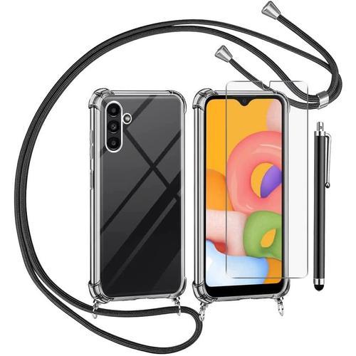 Coque Pour Samsung Galaxy A05s Avec Verre Trempé Protection Écran C... on Productcaster.