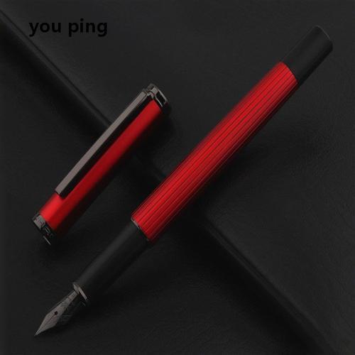 Jinhao-Stylo Plume En Métal De Couleur Rouge,Stylos À Encre,Bureau ... on Productcaster.