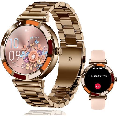 Montre Connectée Femme, 1.27"" Smartwatch Avec Appel, Montre Podomè... on Productcaster.