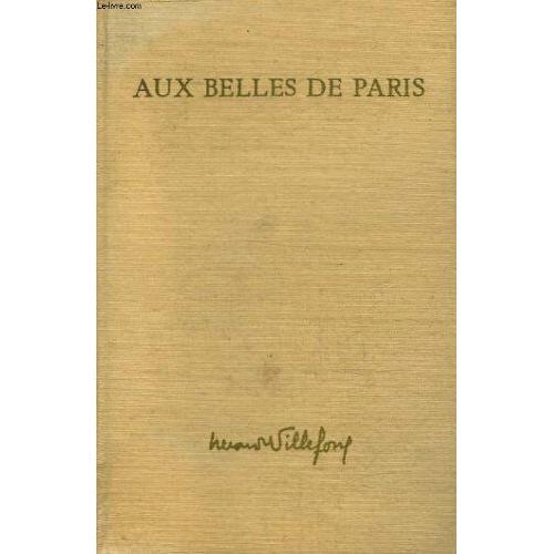 Aux Belles De Paris on Productcaster.