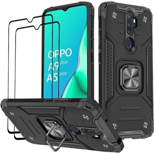 Coque Compatible Pour Oppo A9 2020 / A5 2020, Verre Trempé 2 Pièces... on Productcaster.