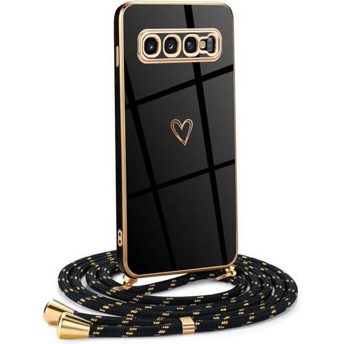 Coque Pour Samsung Galaxy S10 4g Avec Cordon De Collier, Coque Avec... on Productcaster.