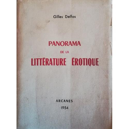 Panorama De La Littérature Érotique : Des Priapées À Théophile Gaut... on Productcaster.