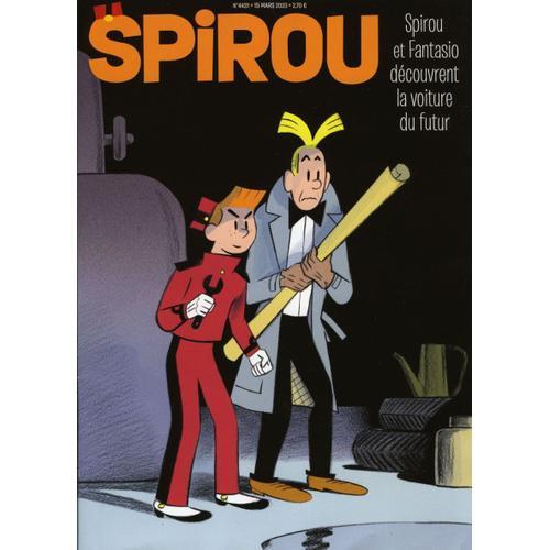 Journal De Spirou 4431 Spirou Et Fantasio Découvrent La Voiture Du ... on Productcaster.