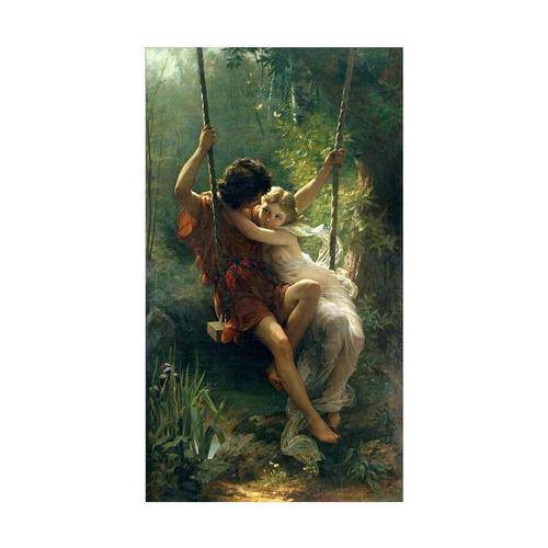 Peintures Sur Toile Avec Pierre Auguste Cot 's Spring Time, Affiche... on Productcaster.