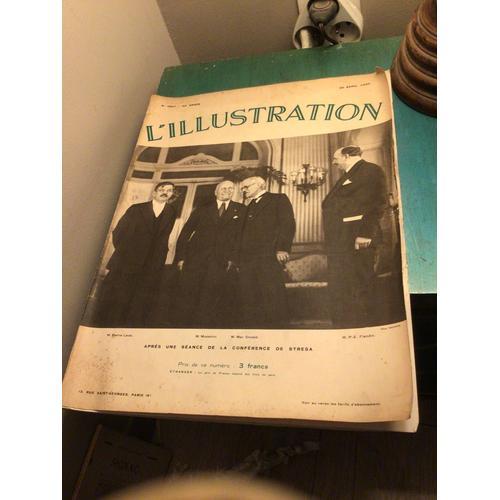 L'illustration Journal Universel N° 4807. 20 Avril 1935. on Productcaster.