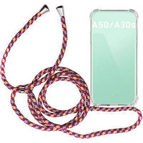 Coque Mobile Suspendue Pour Samsung Galaxy A50 / A30s Cordon Bordea... on Productcaster.