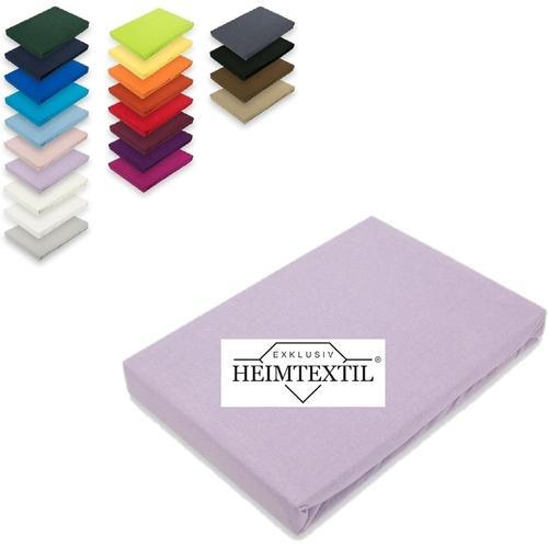 Drap-Housse En Jersey De Qualité Supérieure - 200 X 220 Cm - Lilas on Productcaster.