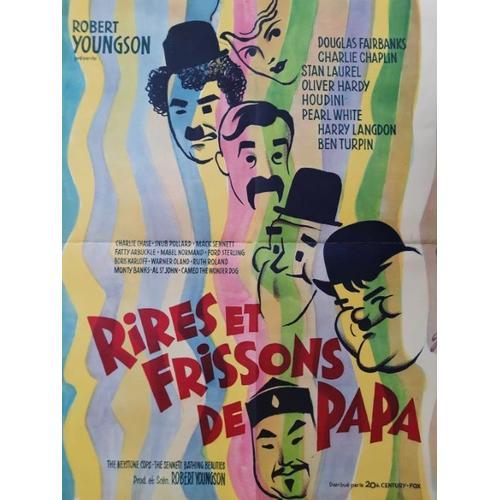 Rires Et Frissons De Papa - Affiche Originale De Cinéma - Format 40... on Productcaster.